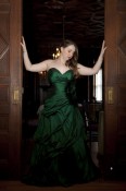 Slideshow Image - Dramatic dress!